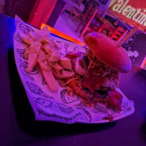 Hamburguesa triple