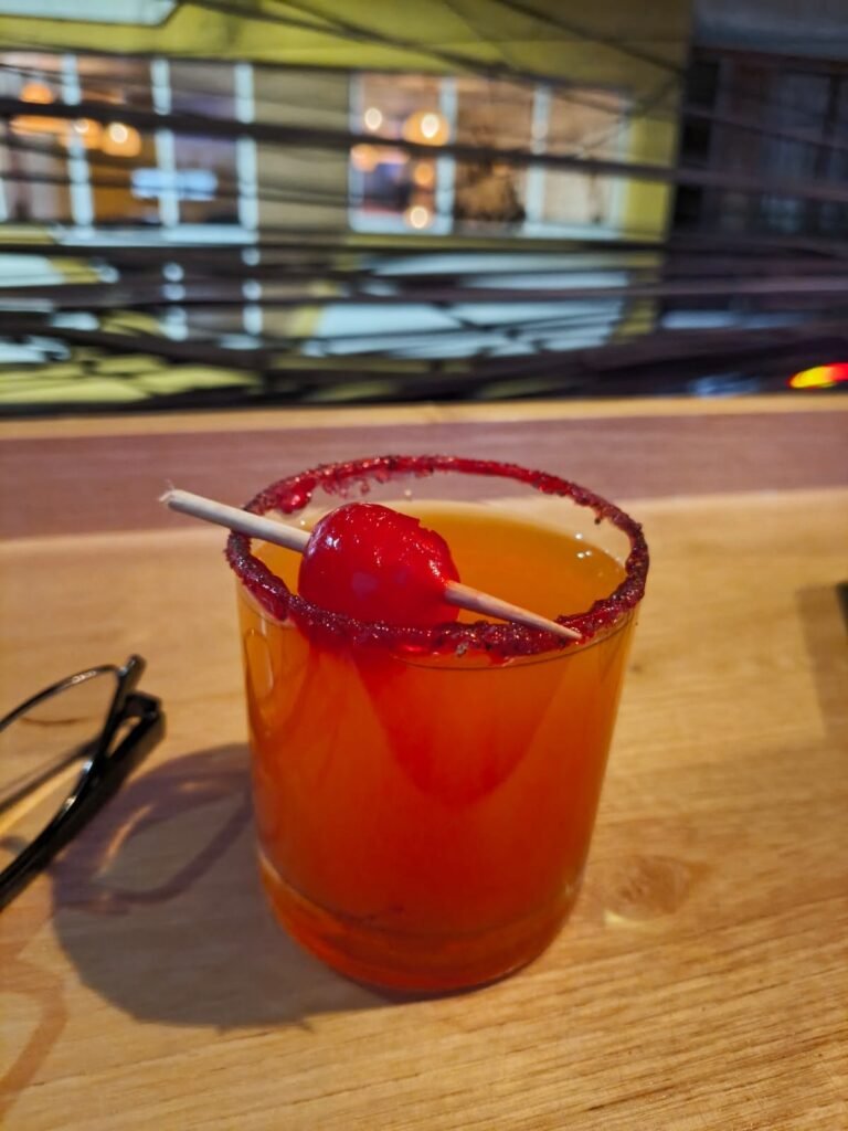 Mojito de cereza